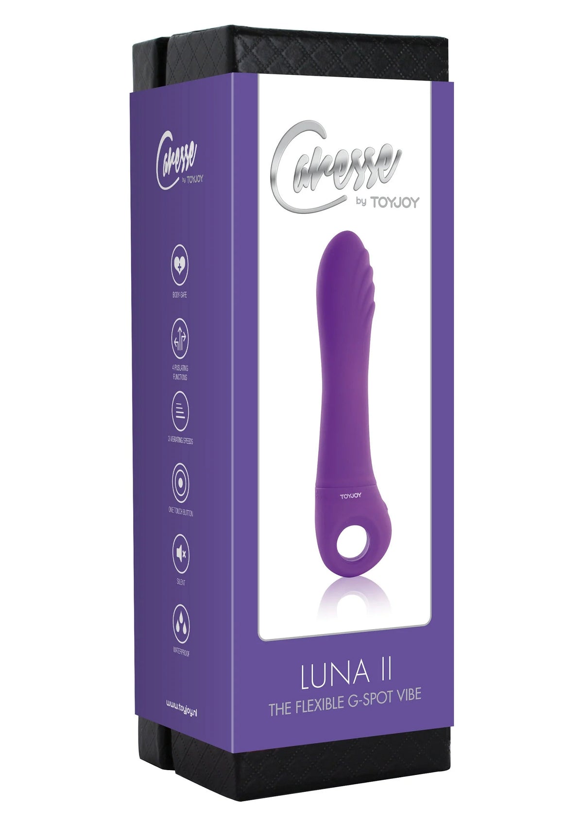 Bestel: Caresse Luna II Flexible G - spot vibe by ToyJoy - bij Happytoys: de erotische sex webshop | liever Happy dan Easy ⭐⭐⭐⭐⭐