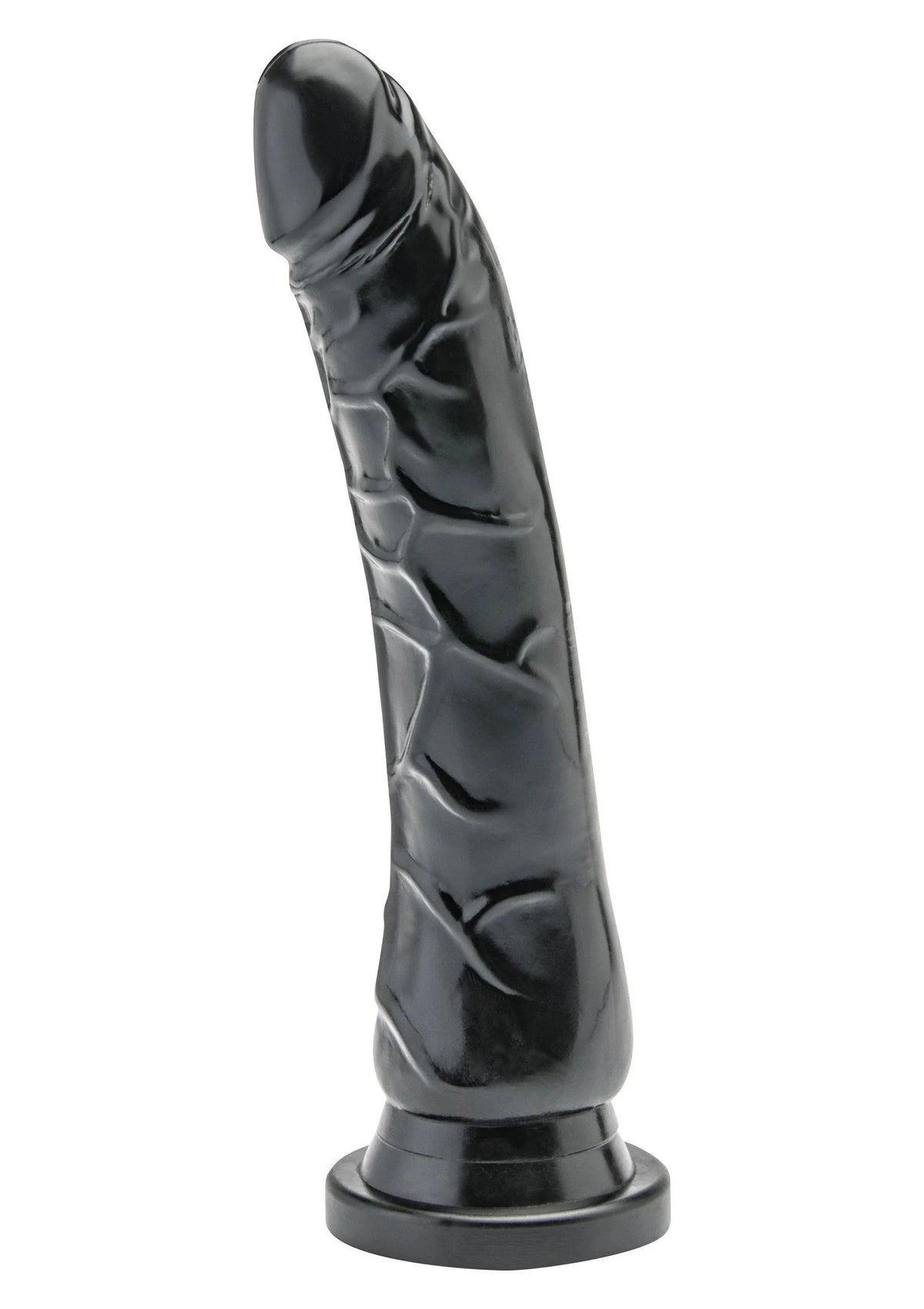 Bestel: Dong PVC 20.5 cm by ToyJoy - bij Happytoys: de erotische sex webshop | liever Happy dan Easy ⭐⭐⭐⭐⭐ - Zwart - 10163 - BLACK
