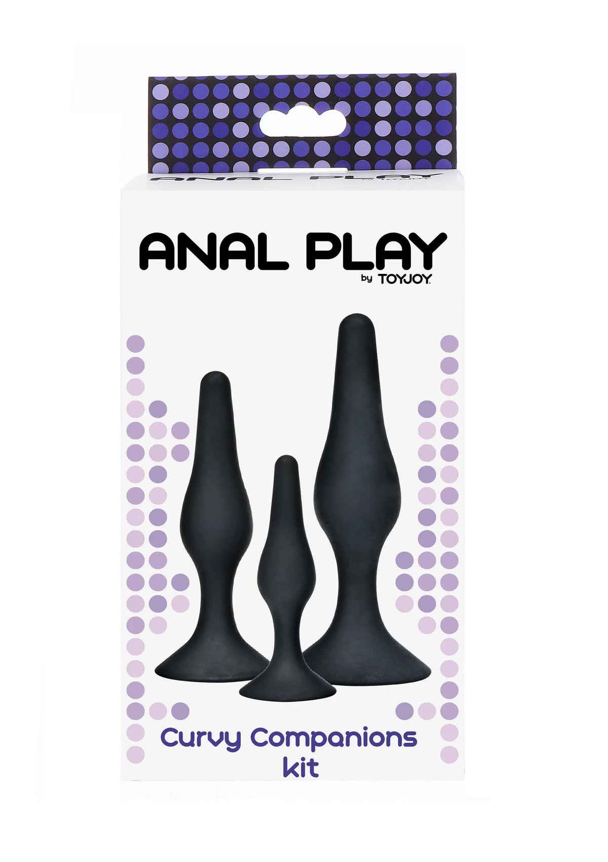 Bestel: Anal Play Curvy butplug Companions Kit 3pcs by ToyJoy - bij Happytoys: de erotische sex webshop | liever Happy dan Easy ⭐⭐⭐⭐⭐