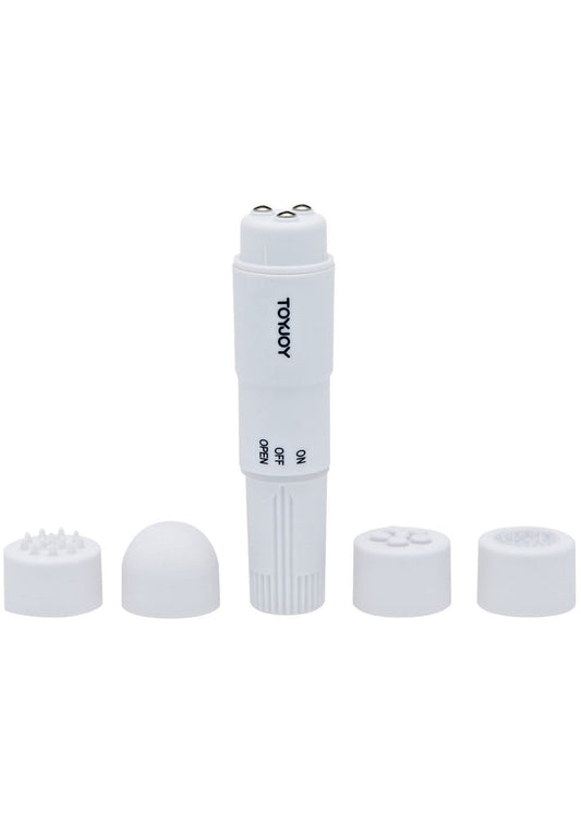 Bestel: Pocket Rocket by ToyJoy Basics - bij Happytoys: de erotische sex webshop | liever Happy dan Easy ⭐⭐⭐⭐⭐ - Wit - 10322 - WHITE