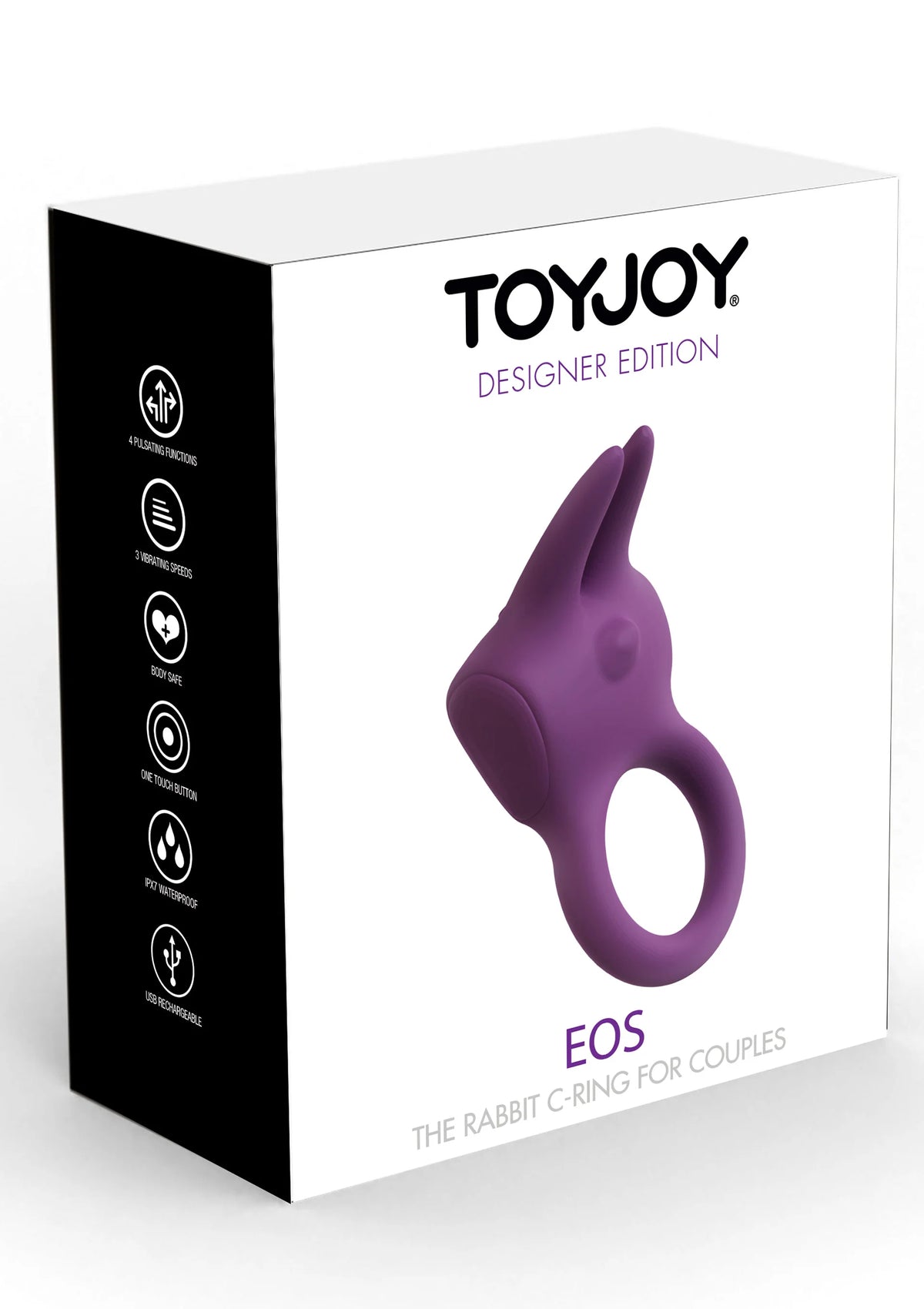 Bestel: Designer Edition Eos The Rabbit C - Ring by ToyJoy - bij Happytoys: de erotische sex webshop | liever Happy dan Easy ⭐⭐⭐⭐⭐