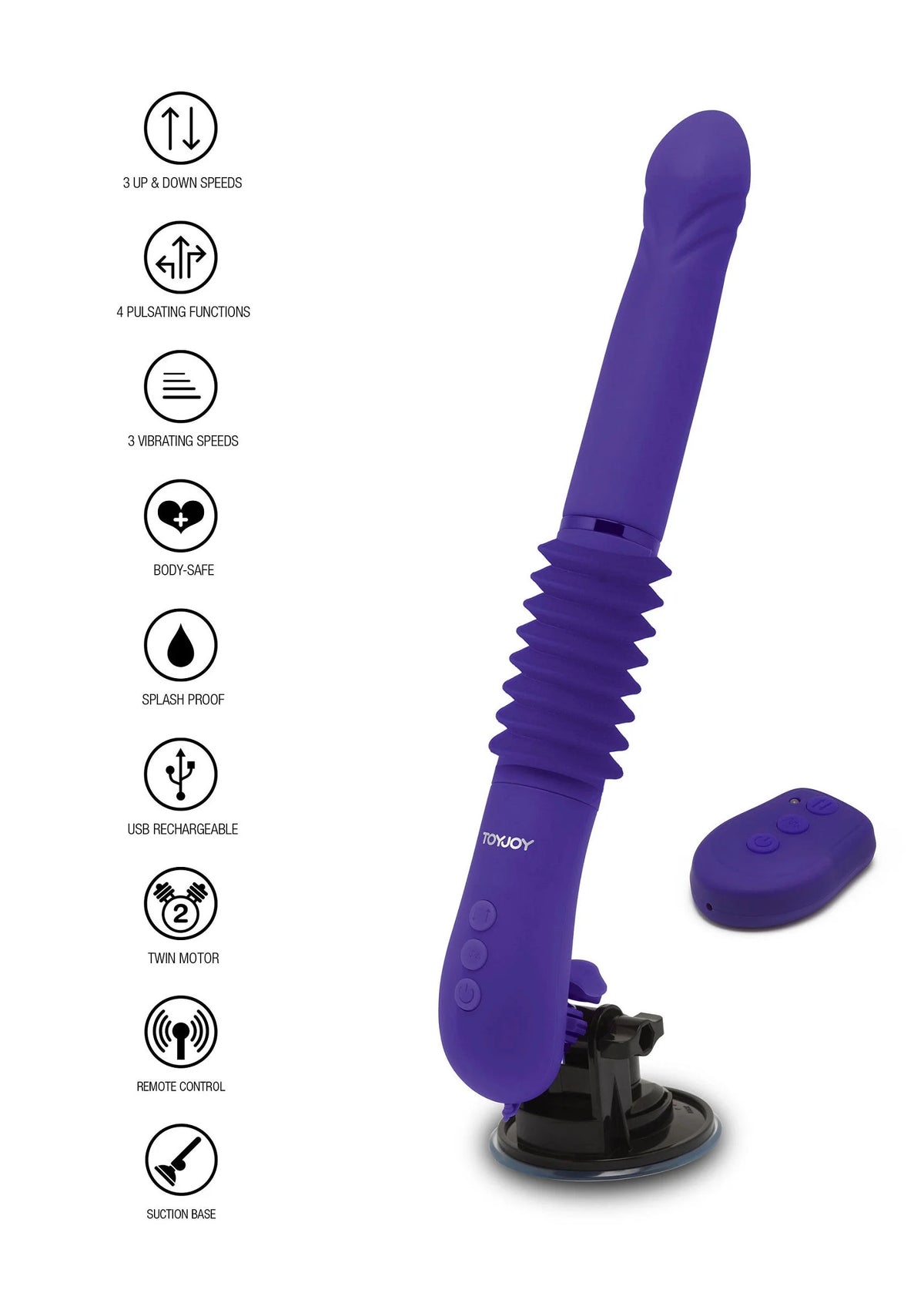 Bestel: Magnum Opus Supreme Thruster 2 by ToyJoy - bij Happytoys: de erotische sex webshop | liever Happy dan Easy ⭐⭐⭐⭐⭐