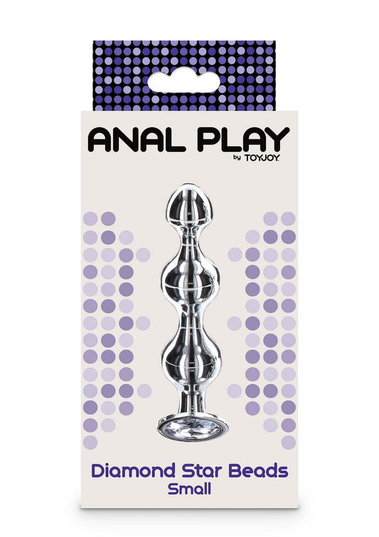 Bestel: Diamond Star Beads Small by ToyJoy Anal Play - bij Happytoys: de erotische sex webshop | liever Happy dan Easy โญโญโญโญโญ