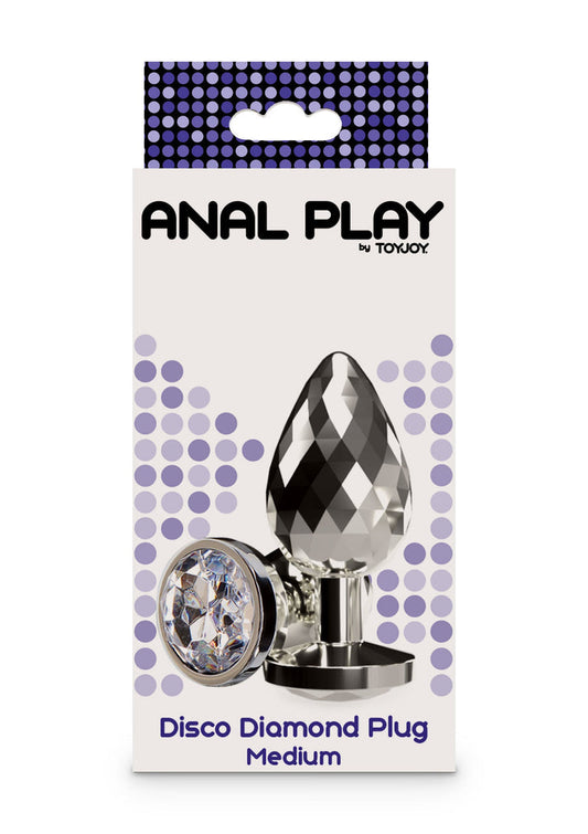 Bestel: Disco Diamond Plug Medium by ToyJoy Anal Play - bij Happytoys: de erotische sex webshop | liever Happy dan Easy โญโญโญโญโญ