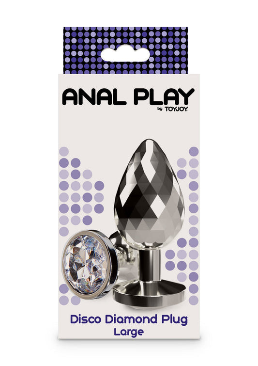 Bestel: Disco Diamond Plug Large by ToyJoy Anal Play - bij Happytoys: de erotische sex webshop | liever Happy dan Easy โญโญโญโญโญ