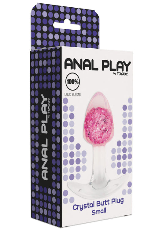 Bestel: Crystal Butt Plug Small by ToyJoy Anal Play - bij Happytoys: de erotische sex webshop | liever Happy dan Easy ⭐⭐⭐⭐⭐