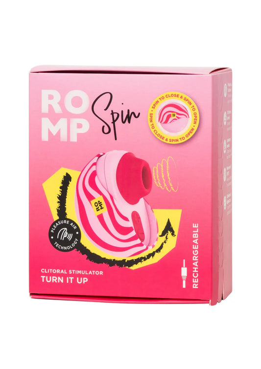 Spin airpressure vibrator by Romp - Happytoys Sexshop: online sex shop for Feeling Happy & Easy 😊 - Discreet geleverd