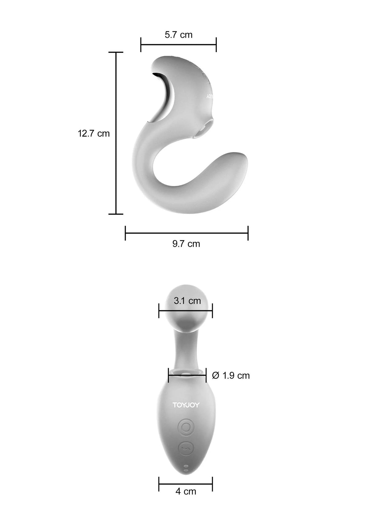 Bestel: Twist Clitoral Vibrator by ToyJoy Urban - bij Happytoys: de erotische sex webshop | liever Happy dan Easy ⭐⭐⭐⭐⭐