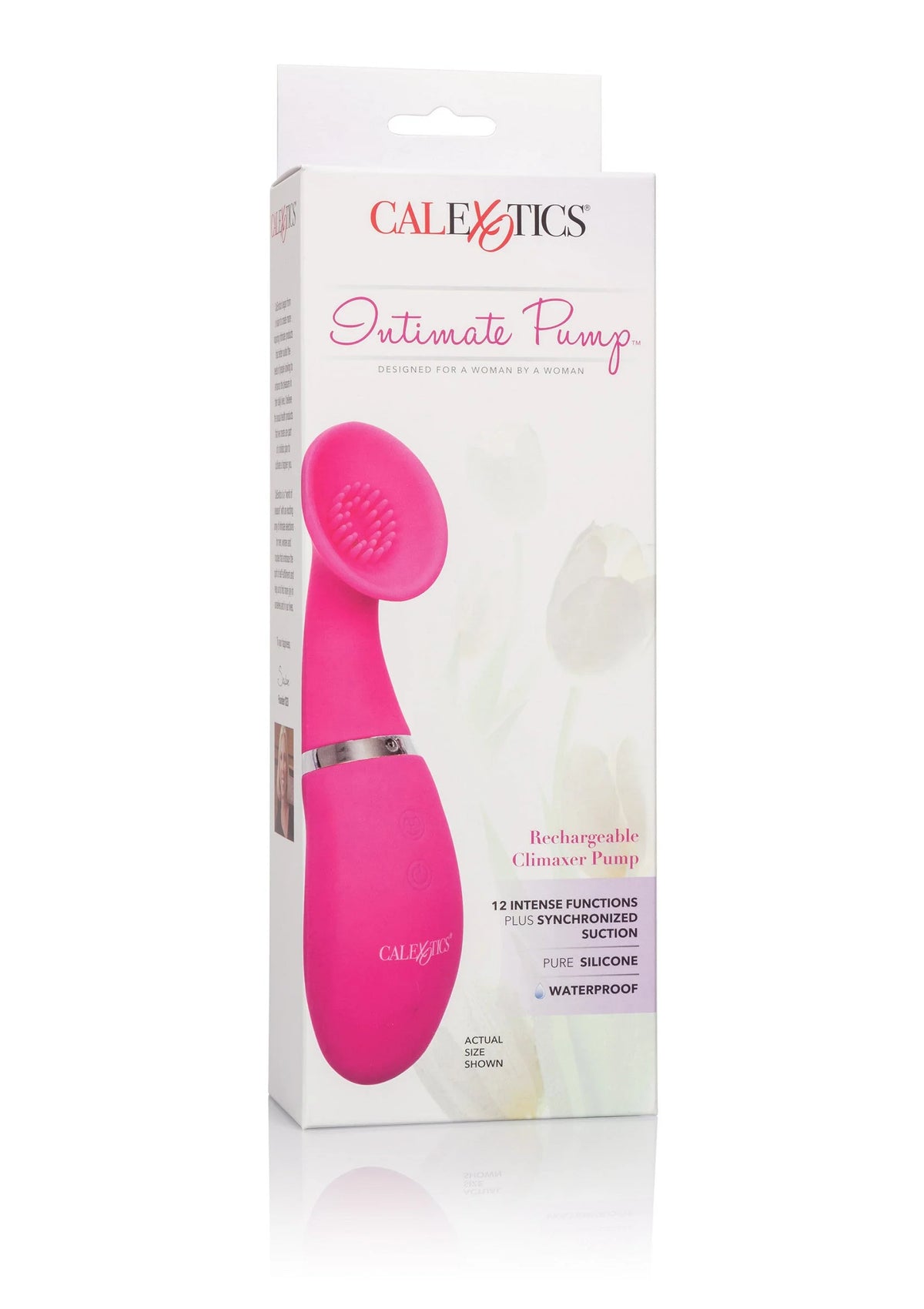 Bestel: Intimate Pump Rechargeable Climaxer Pump by CalExotics - bij Happytoys: de erotische sex webshop | liever Happy dan Easy ⭐⭐⭐⭐⭐