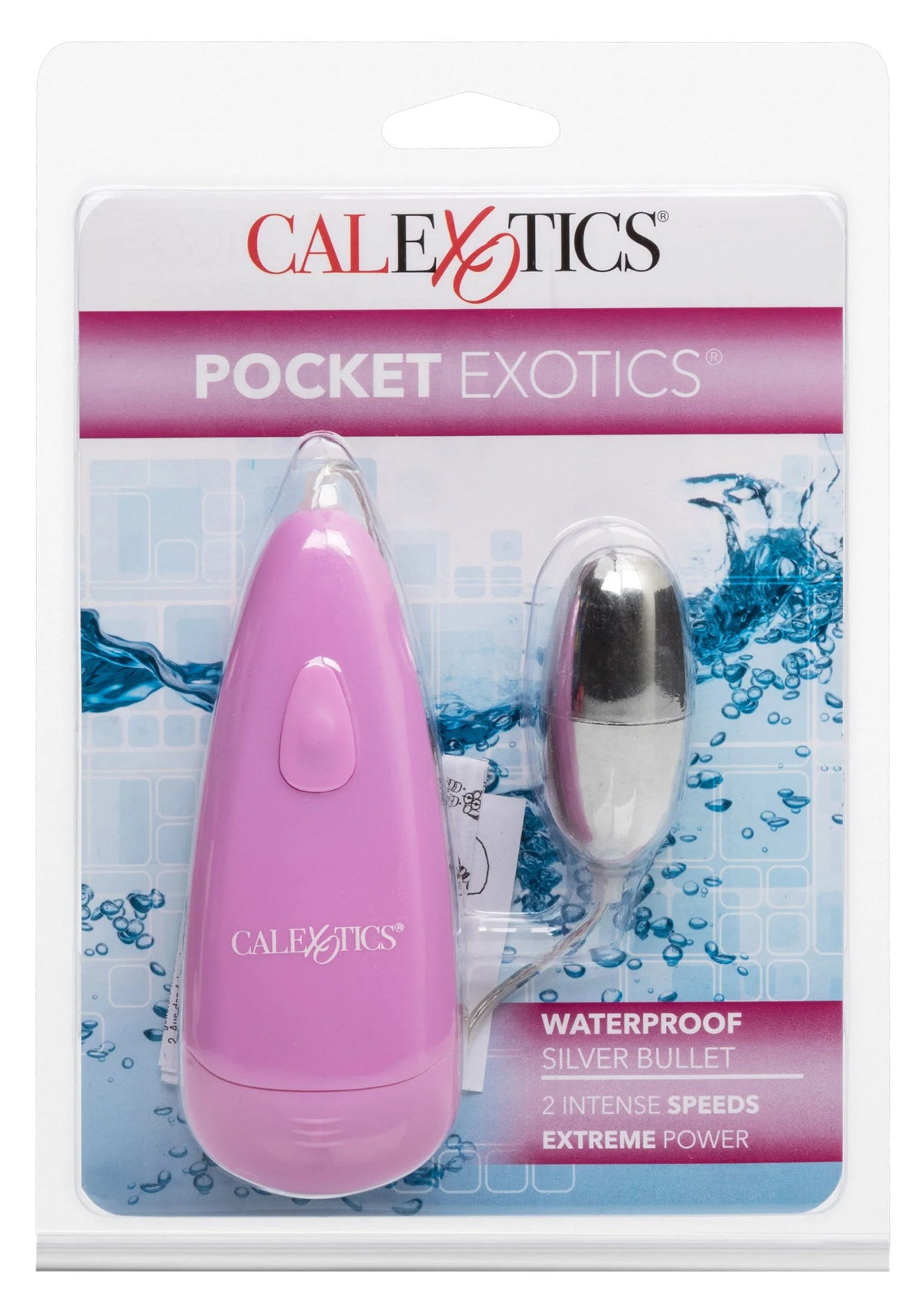 Bestel: Pocket Exotics Waterproof Silver Bullet by CalExotics - bij Happytoys: de erotische sex webshop | liever Happy dan Easy ⭐⭐⭐⭐⭐
