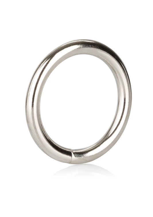 Bestel: Silver Ring - Medium by CalExotics - bij Happytoys: de erotische sex webshop | liever Happy dan Easy ⭐⭐⭐⭐⭐