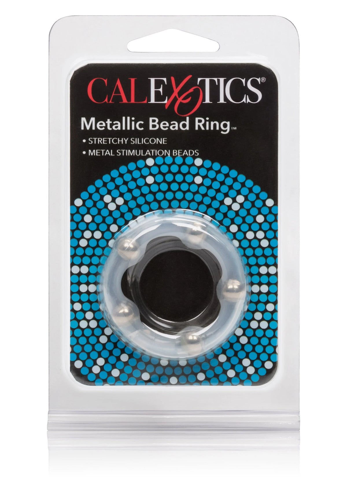 Bestel: Metallic Bead Ring by CalExotics - bij Happytoys: de erotische sex webshop | liever Happy dan Easy ⭐⭐⭐⭐⭐