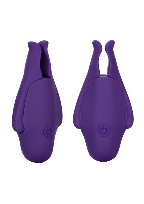 Bestel: Rechargeable Nipplettes by CalExotics Nipple Play - bij Happytoys: de erotische sex webshop | liever Happy dan Easy ⭐⭐⭐⭐⭐ - Paars - 12959 - PURPLE