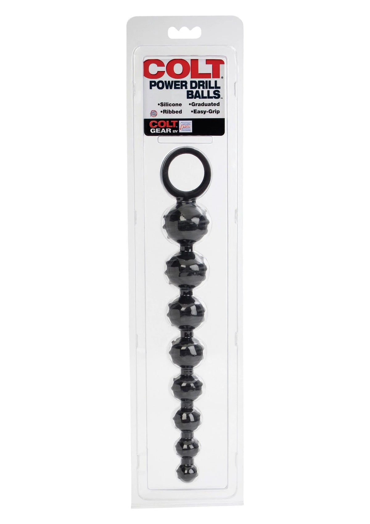 Bestel: COLT Power Drill Balls Anal Beads by CalExotics - bij Happytoys: de erotische sex webshop | liever Happy dan Easy ⭐⭐⭐⭐⭐