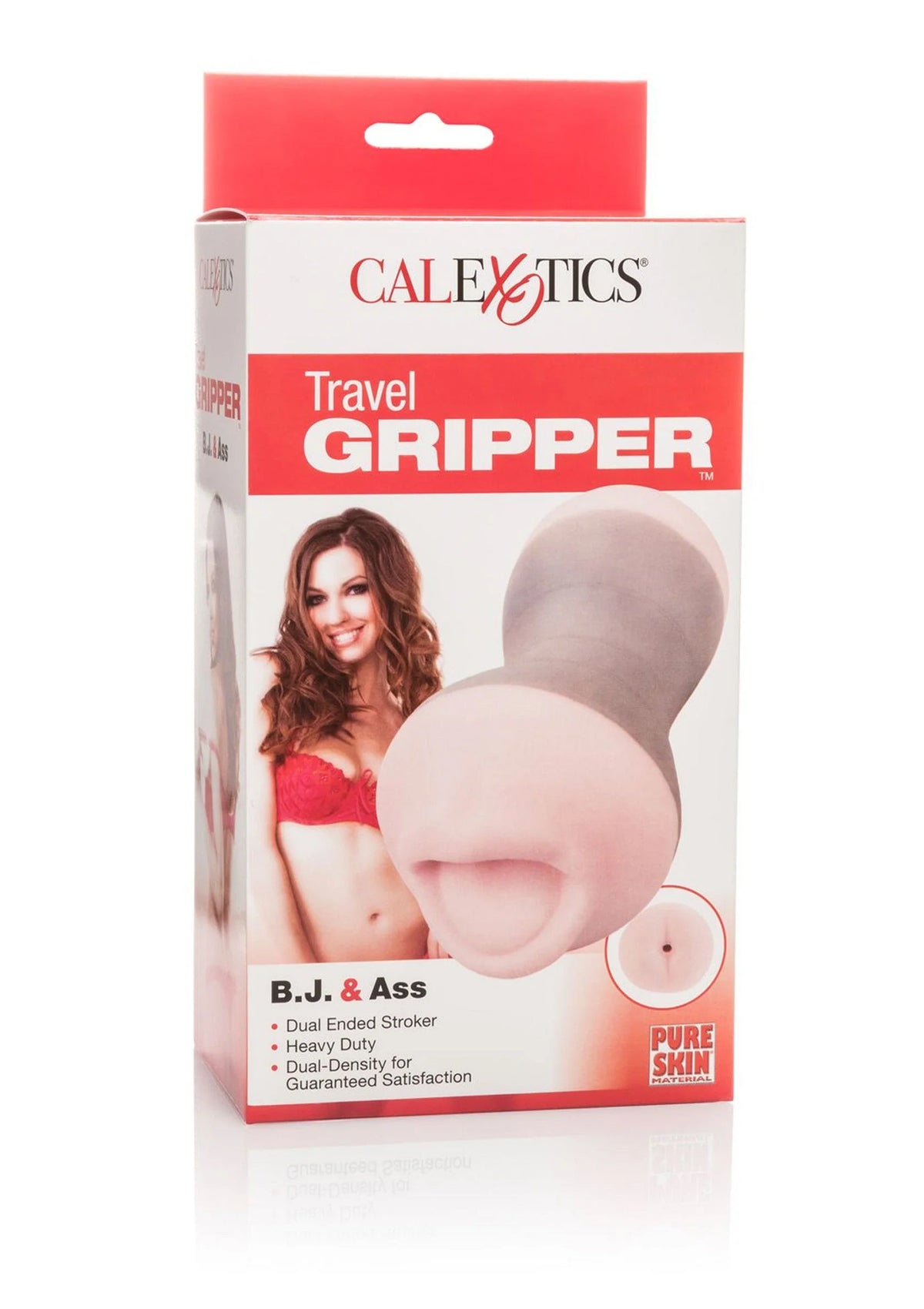 Bestel: Travel Gripper B.J. & Ass Masturbator by CalExotics - bij Happytoys: de erotische sex webshop | liever Happy dan Easy ⭐⭐⭐⭐⭐