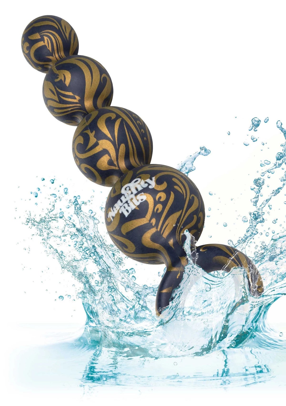 Bestel: Naughty Bits Butt Balls Silicone Booty Beads by CalExotics - bij Happytoys: de erotische sex webshop | liever Happy dan Easy ⭐⭐⭐⭐⭐