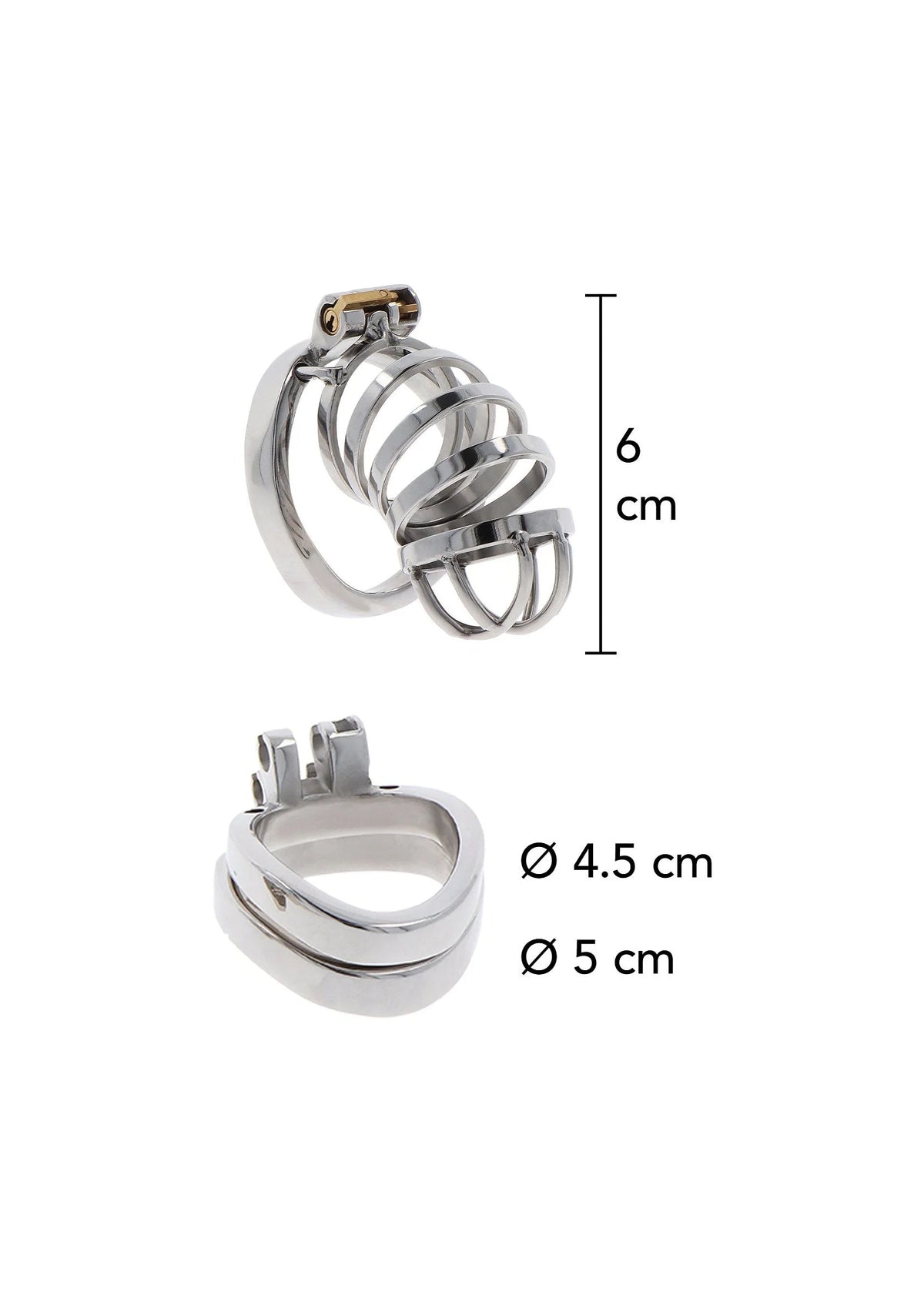 Bestel: Chastity Cock Cage Metal by Hidden Desire - bij Happytoys: de erotische sex webshop | liever Happy dan Easy ⭐⭐⭐⭐⭐