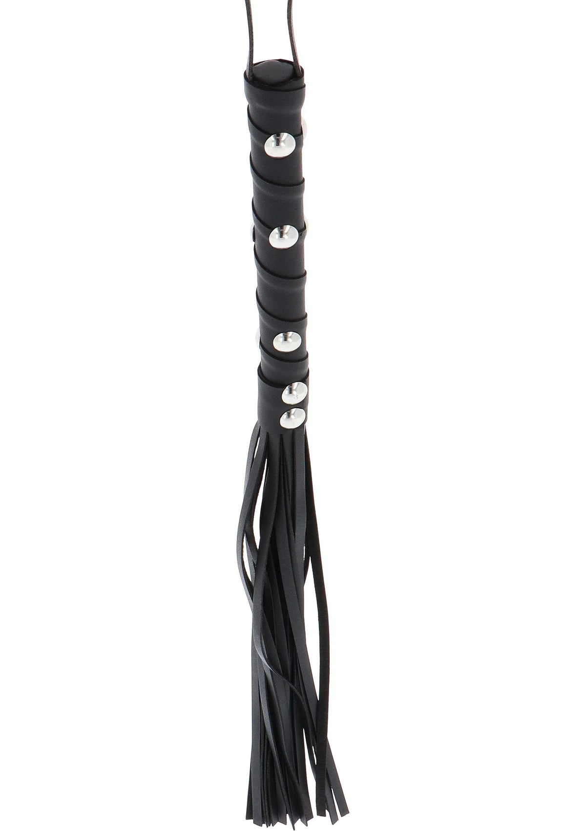 Bestel: Extreme Short Studded Flogger Whip by Hidden Desire - bij Happytoys: de erotische sex webshop | liever Happy dan Easy ⭐⭐⭐⭐⭐