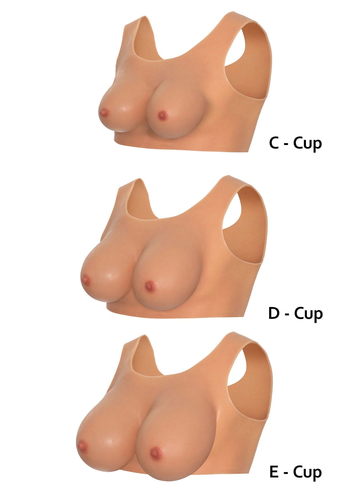 Bestel: Wearable Breasts Top D Cup by Hidden Desire - bij Happytoys: de erotische sex webshop | liever Happy dan Easy ⭐⭐⭐⭐⭐