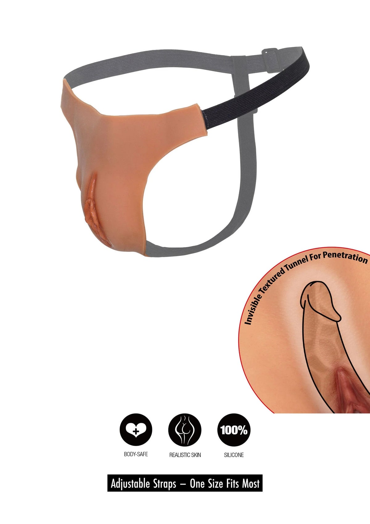 Bestel: Open Vagina String by Hidden Desire - bij Happytoys: de erotische sex webshop | liever Happy dan Easy ⭐⭐⭐⭐⭐