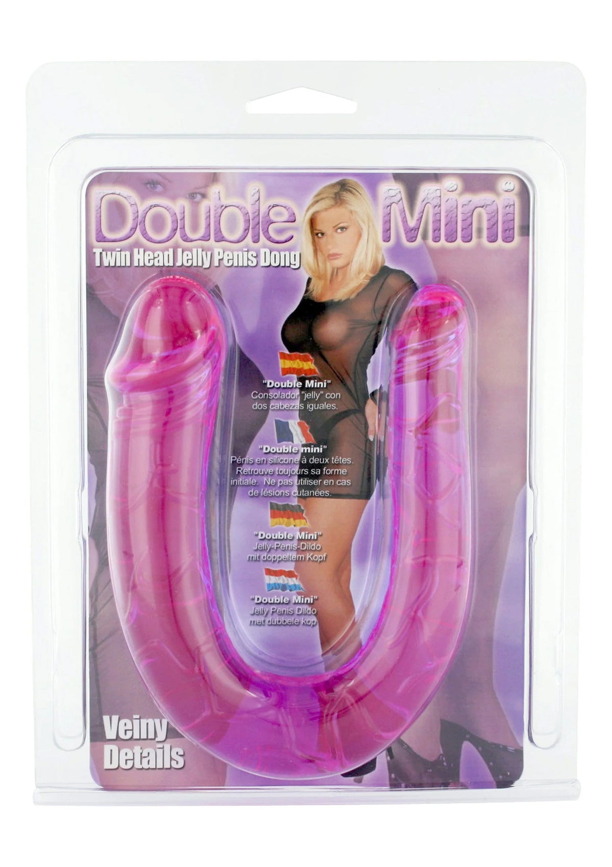 Bestel: Double Mini Dong Twinhead by Seven Creations - bij Happytoys: de erotische sex webshop | liever Happy dan Easy ⭐⭐⭐⭐⭐