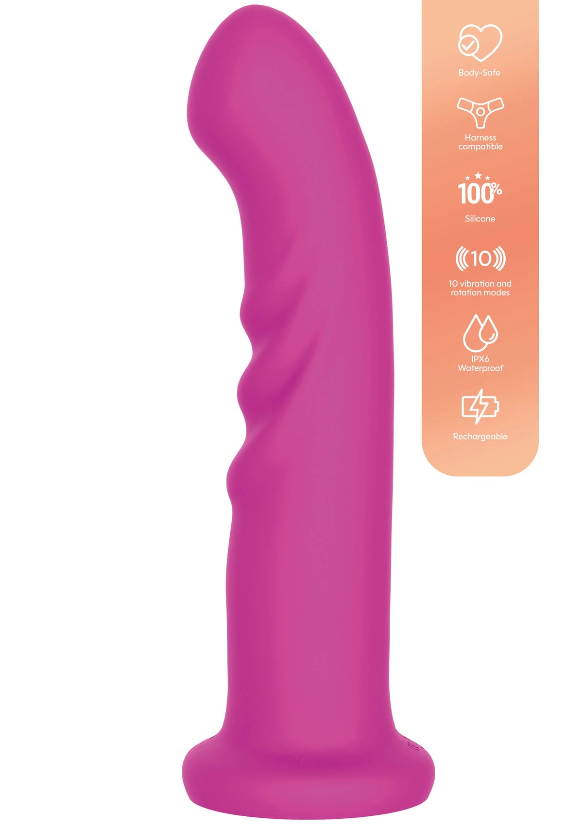 Bestel: Rotating Vibrator by Playhouse Delight - bij Happytoys: de erotische sex webshop | liever Happy dan Easy āāāāā