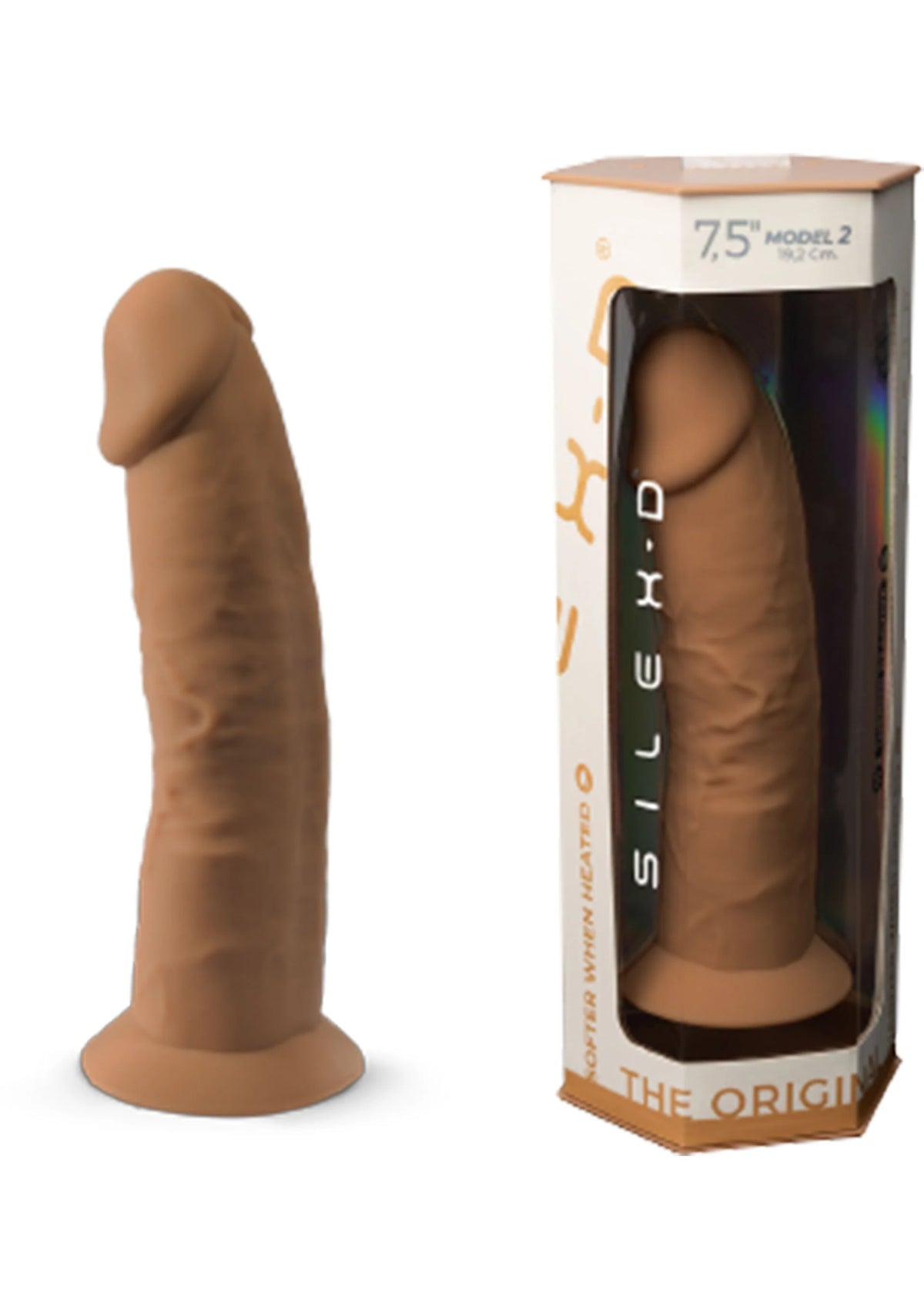 Bestel: Dong Model 7.5 inch by SilexD - bij Happytoys: de erotische sex webshop | liever Happy dan Easy ⭐⭐⭐⭐⭐
