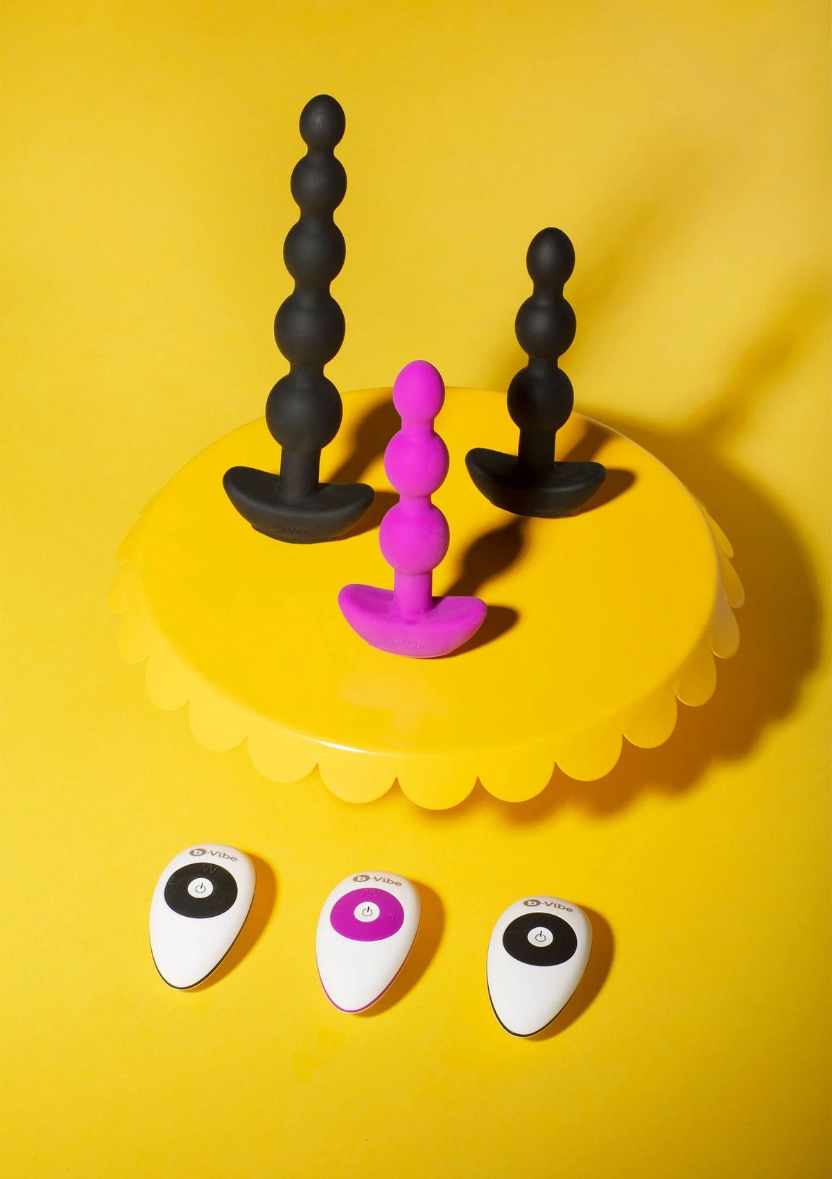 Bestel: Triplet Anal Beads by B - Vibe - bij Happytoys: de erotische sex webshop | liever Happy dan Easy ⭐⭐⭐⭐⭐