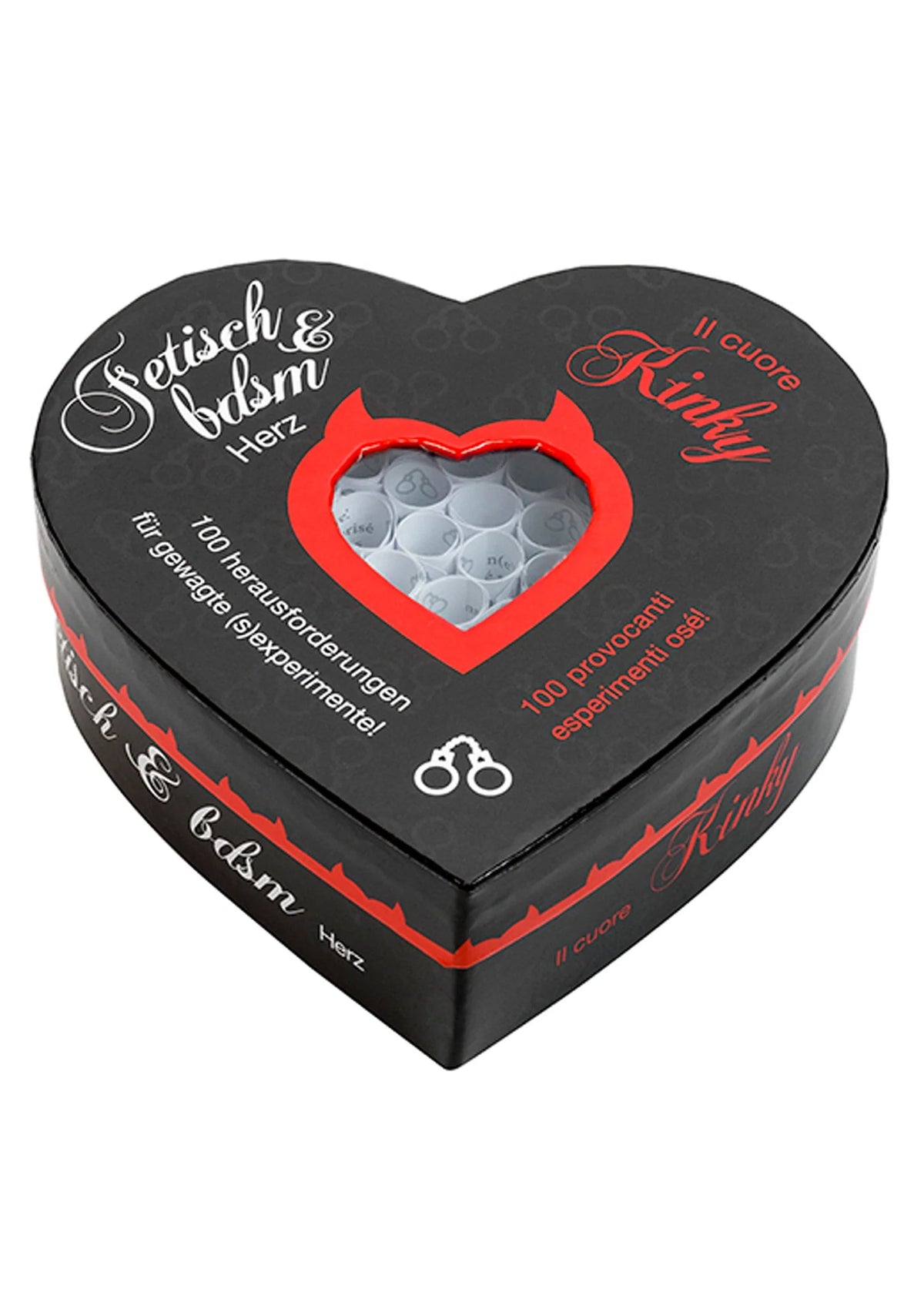 Bestel: Herz/Cuore Kinky DE/IT - bij Happytoys: de erotische sex webshop | liever Happy dan Easy ⭐⭐⭐⭐⭐