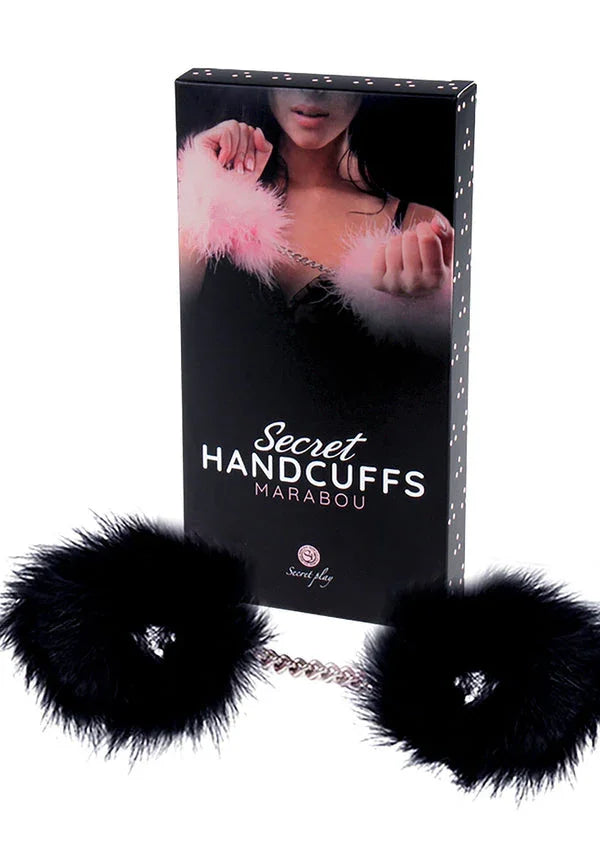 Bestel: Marabou Handcuffs by Secret Play - bij Happytoys: de erotische sex webshop | liever Happy dan Easy ⭐⭐⭐⭐⭐