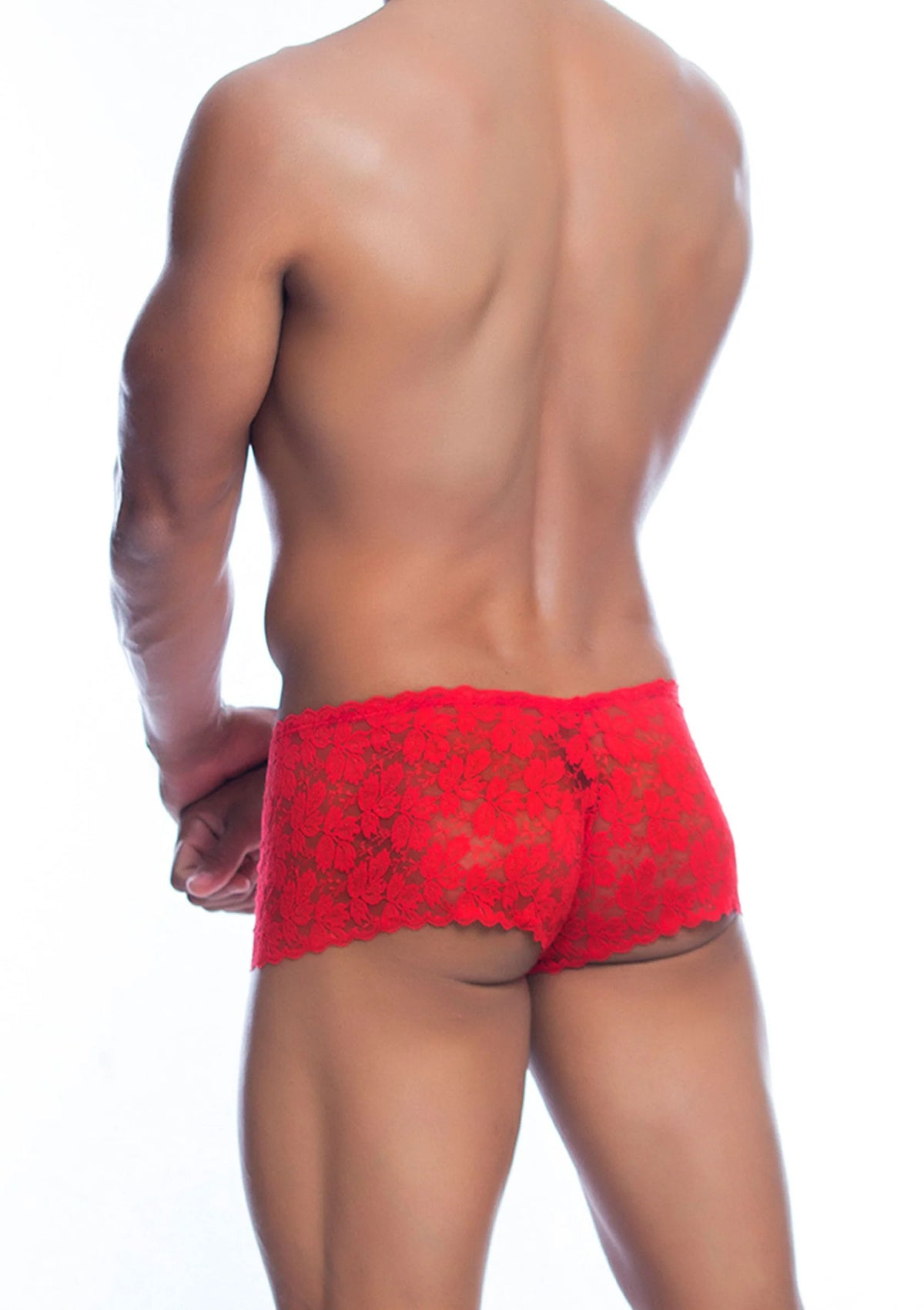 Bestel: Rose Lace Boy Short by MOB Eroticwear - bij Happytoys: de erotische sex webshop | liever Happy dan Easy ⭐⭐⭐⭐⭐