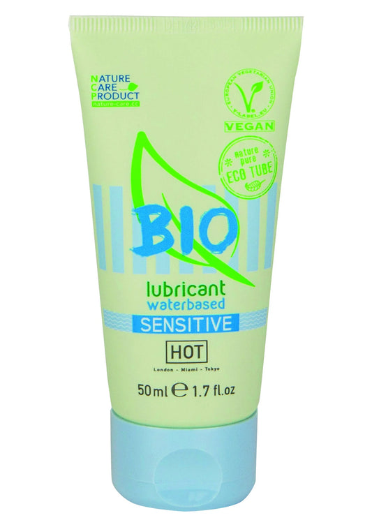 Bestel: Bio lube Sensitiv Wb 50ml by Hot - bij Happytoys: de erotische sex webshop | liever Happy dan Easy ⭐⭐⭐⭐⭐ - Default Title - 90375 - NATUREL - 50