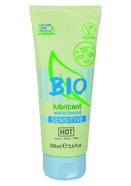 Bestel: Bio lube Sensitiv Wb 100ml by Hot - bij Happytoys: de erotische sex webshop | liever Happy dan Easy ⭐⭐⭐⭐⭐ - Default Title - 90376 - NATUREL - 100