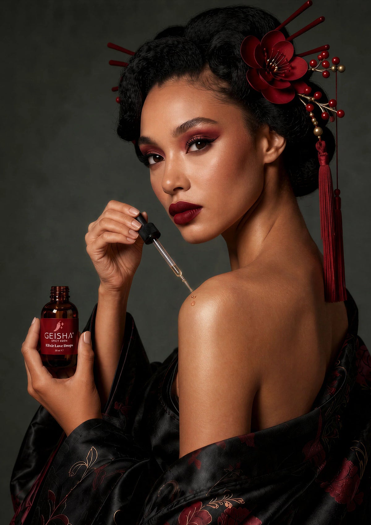 Bestel: Elixir Love Drops 50 ml by Geisha - bij Happytoys: de erotische sex webshop | liever Happy dan Easy ⭐⭐⭐⭐⭐