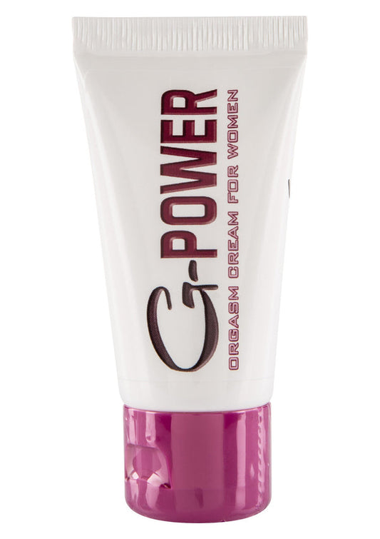 Bestel: G - Power Orgasm Cream 30 ml by Cobeco - bij Happytoys: de erotische sex webshop | liever Happy dan Easy ⭐⭐⭐⭐⭐