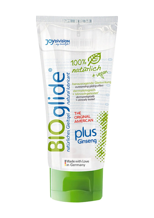 Bestel: American Bioglide Plus 100 ml by Joy Division - bij Happytoys: de erotische sex webshop | liever Happy dan Easy ⭐⭐⭐⭐⭐ - Default Title - 93504 - NATUREL - 100
