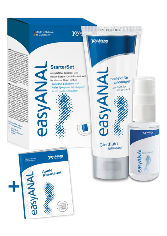 Bestel: Easy Anal Bundle Lube+Spray by Joy Division - bij Happytoys: de erotische sex webshop | liever Happy dan Easy ⭐⭐⭐⭐⭐ - Default Title - 93554 - NATUREL - 80