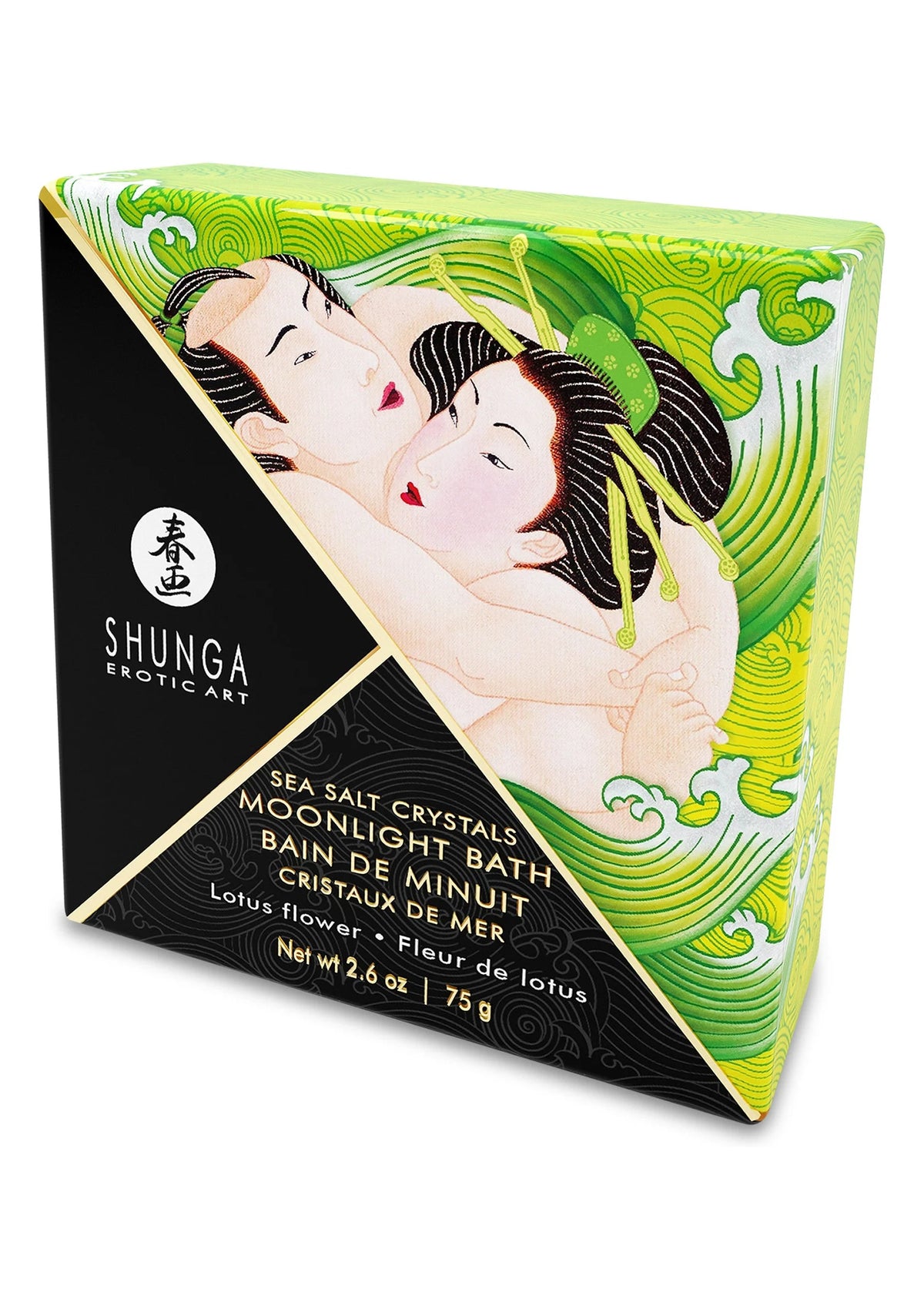Bestel: Crystal Bath Salt 75 gr by Shunga - bij Happytoys: de erotische sex webshop | liever Happy dan Easy ⭐⭐⭐⭐⭐ - Lotus - 94533 - LOTUS - 75