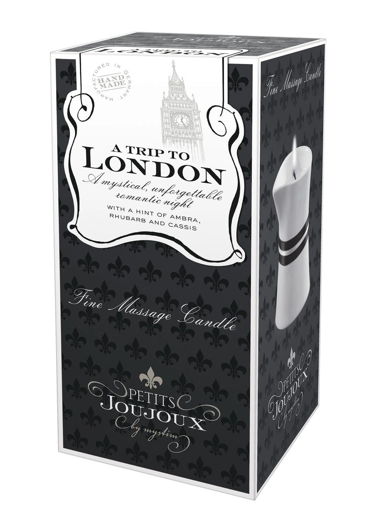 Bestel: Petits Joujoux Massage Candle London 120gr - bij Happytoys: de erotische sex webshop | liever Happy dan Easy ⭐⭐⭐⭐⭐