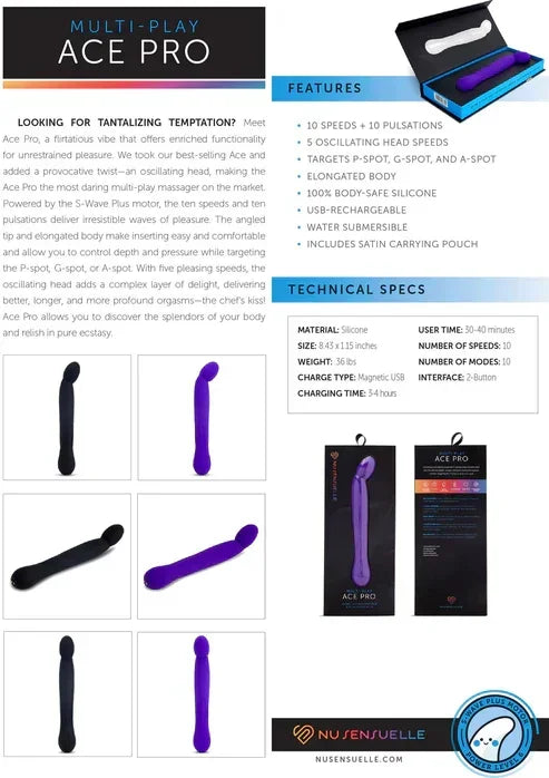 AceProProstate_G-SpotVibratorbyNuSensuelle14 @ Happytoys Sexshop: online sex shop for Feeling Happy & Easy ๐ the erotic store owned by a woman