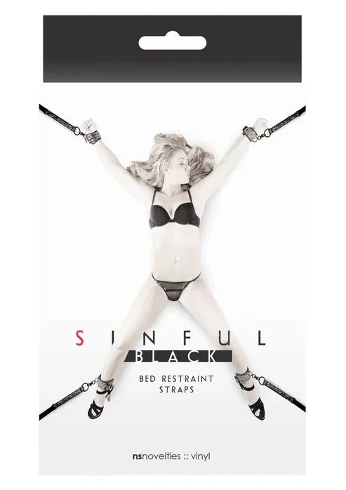 BedRestraintStrapsbyNSNovelties2 @ Happytoys Sexshop: online sex shop for Feeling Happy & Easy 😊 the erotic store owned by a woman