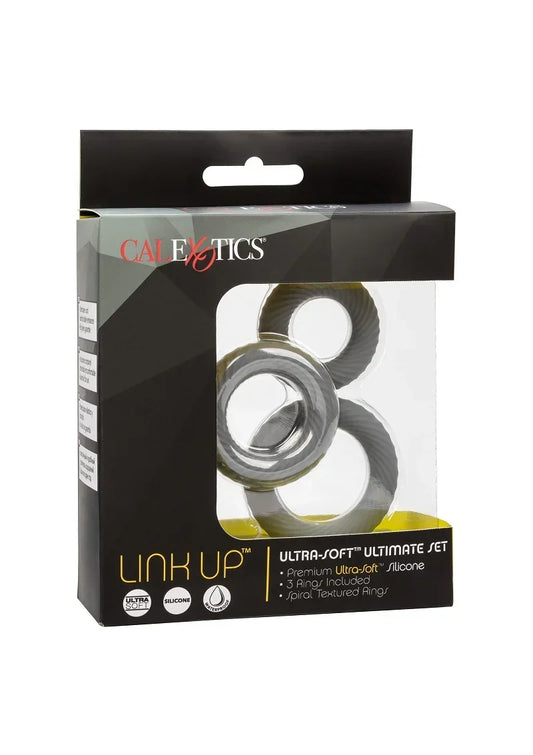 CalExotics-Link-Up-Ultra-Soft-Ultimate-Set-Cockring-Happytoys-Sexshop-Toys-for-Feeling-Happy-Easy-7323 @ Happytoys Sexshop: online sex shop for Feeling Happy & Easy ๐ the erotic store owned by a woman