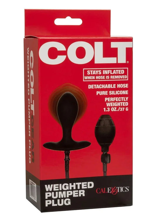 CalExoticsCOLTWeightedPumperPlug2 @ Happytoys Sexshop: online sex shop for Feeling Happy & Easy 😊 the erotic store owned by a woman