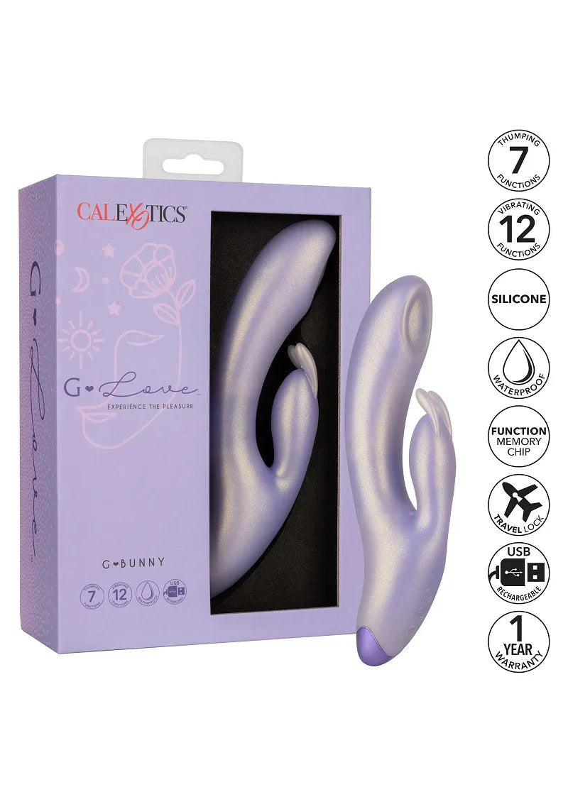 β CalExotics G-Love G-Bunny vibrator - Happytoys Sexshop: online sex shop for Feeling Happy & Easy π - Discreet geleverd