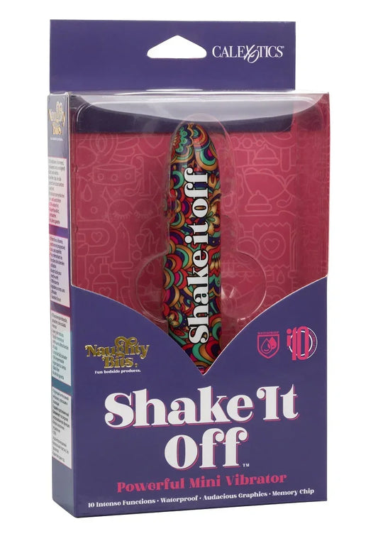 CalExoticsNaughtyBitsShakeItOffPowerfulMiniVibrator2 @ Happytoys Sexshop: online sex shop for Feeling Happy & Easy π the erotic store owned by a woman