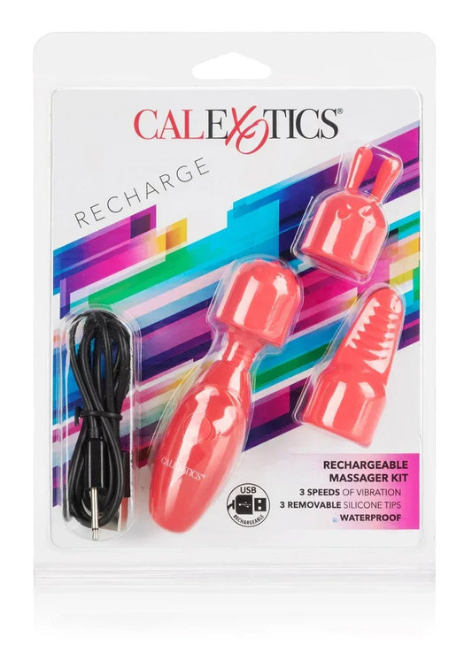 CalExoticsRechargeableMassagerKit2 @ Happytoys Sexshop: online sex shop for Feeling Happy & Easy 😊 the erotic store owned by a woman