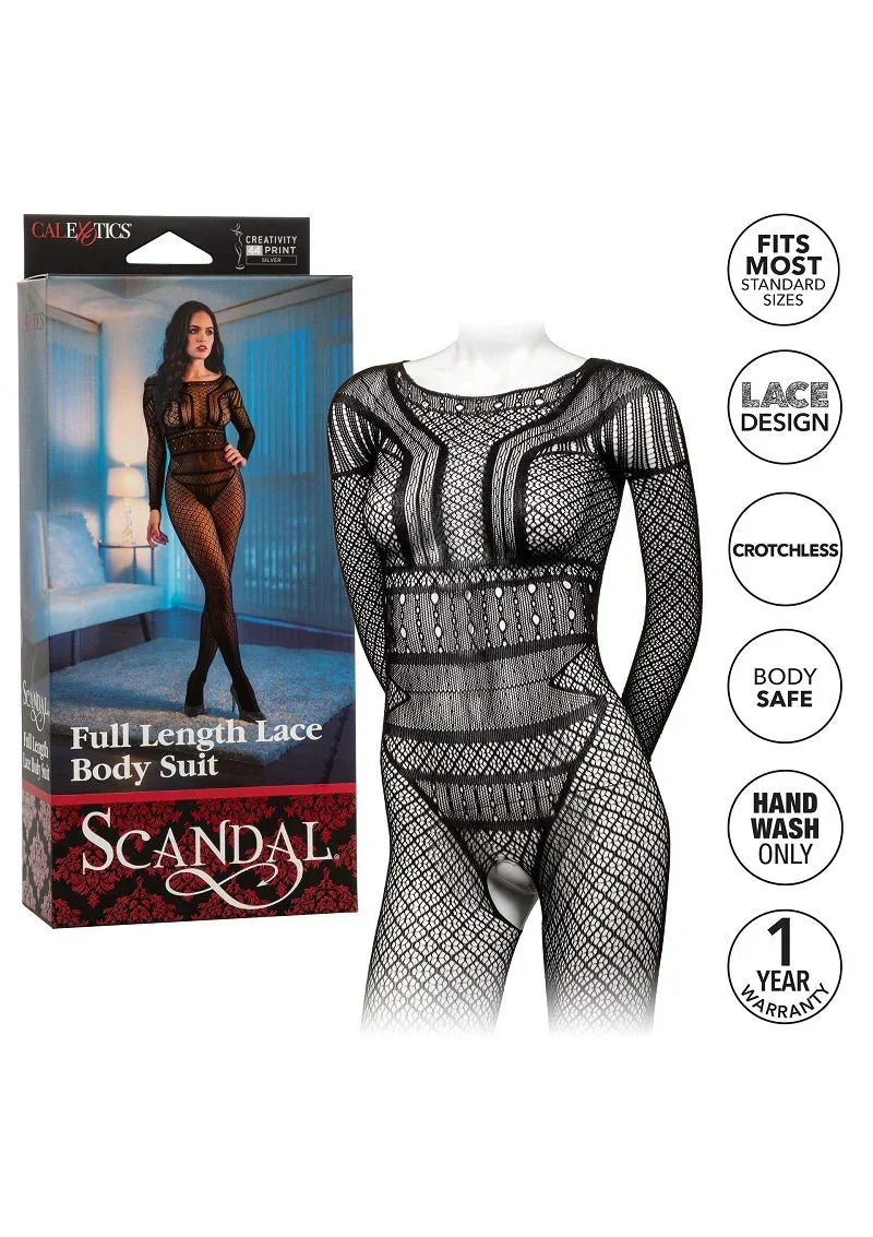 CalExoticsScandalFullLengthLaceBodySuit6 @ Happytoys Sexshop: online sex shop for Feeling Happy & Easy 😊 the erotic store owned by a woman