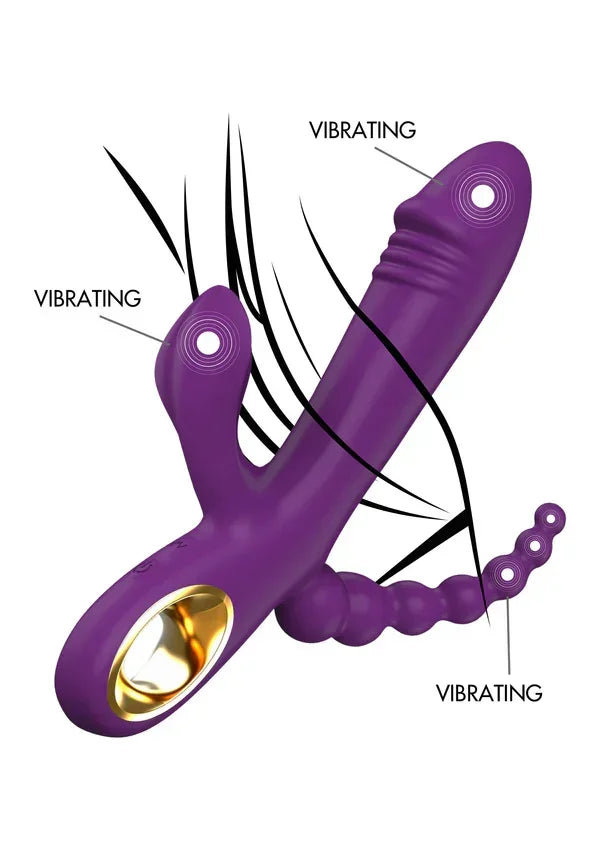 CaleonaTripleTemptationbyToyJoyDesignerEdition5 @ Happytoys Sexshop: online sex shop for Feeling Happy & Easy 😊 the erotic store owned by a woman