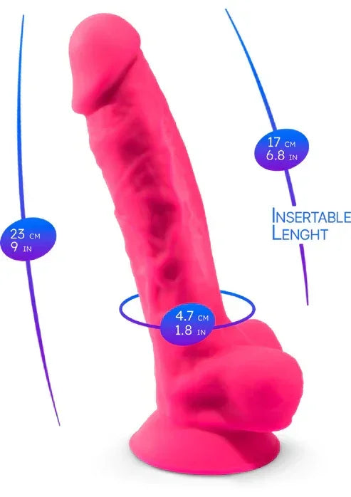 DildoModel9inchbySilex19 @ Happytoys Sexshop: online sex shop for Feeling Happy & Easy π the erotic store owned by a woman