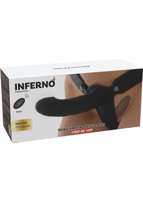 DoubleVibratingPleasurePenisStrapon14cmbyHiddenDesire2 @ Happytoys Sexshop: online sex shop for Feeling Happy & Easy 😊 the erotic store owned by a woman